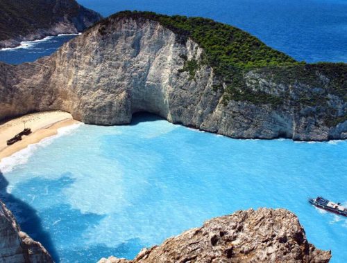 Spiaggia del Naufragio Zante Grecia