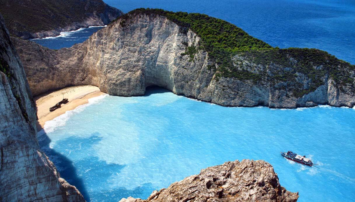 Spiaggia del Naufragio Zante Grecia