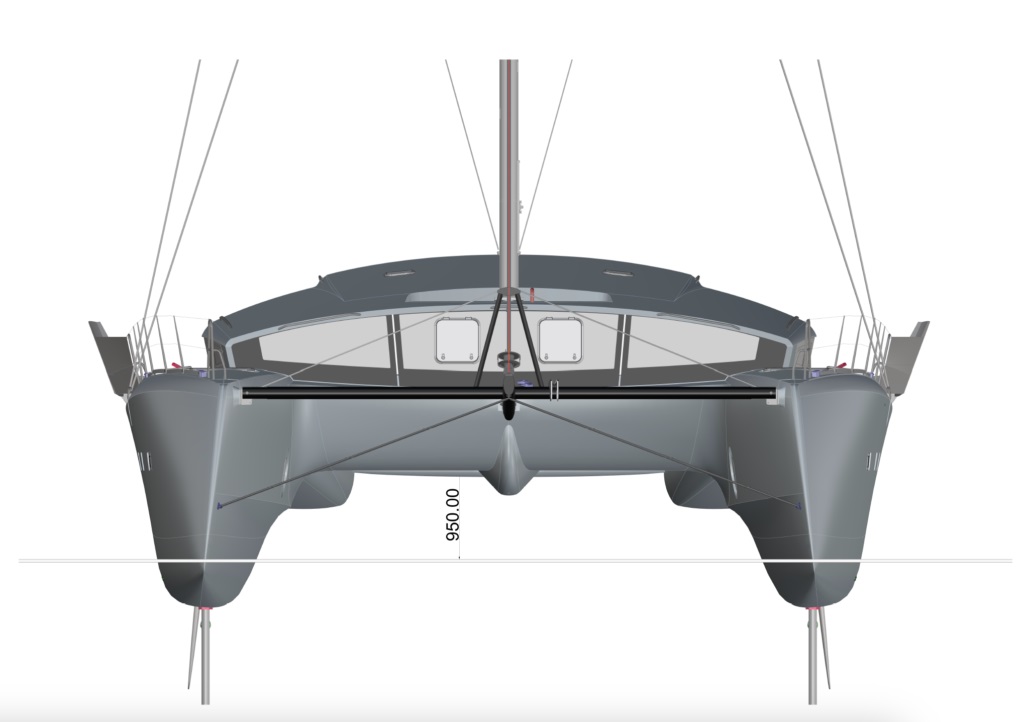 bridge deck clearance catamarano